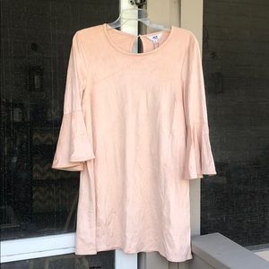 Pink Suede BB Dakota Dress